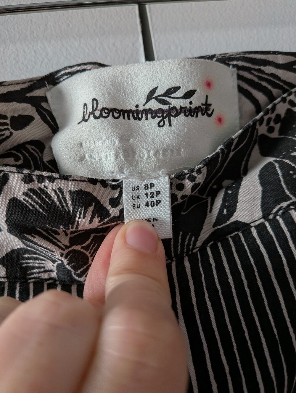 Anthro Bloomingprint Oceana Wide Leg Pants - Picture 3 of 5